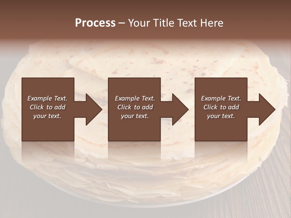 Crepe Homemade Rustic PowerPoint Template