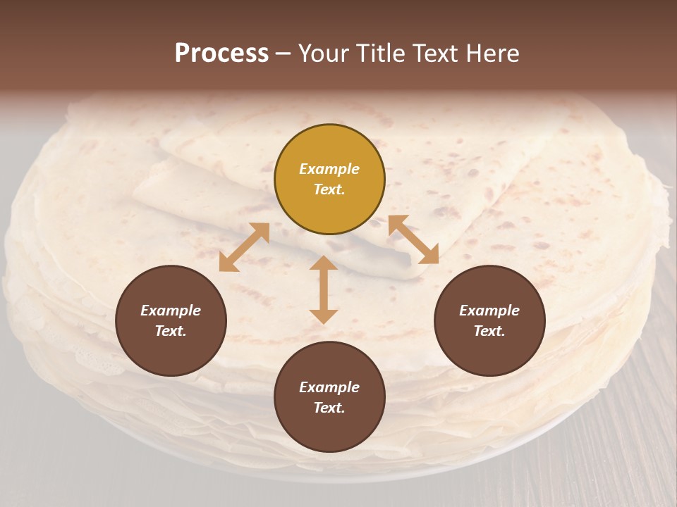 Crepe Homemade Rustic PowerPoint Template