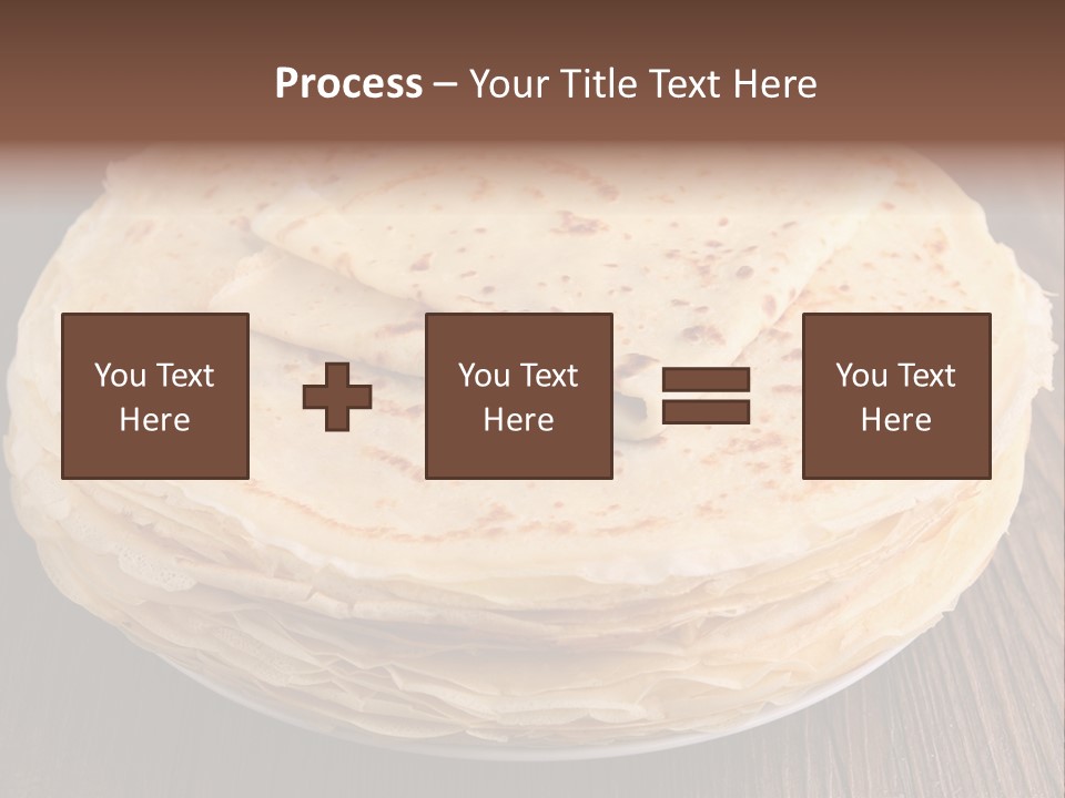 Crepe Homemade Rustic PowerPoint Template