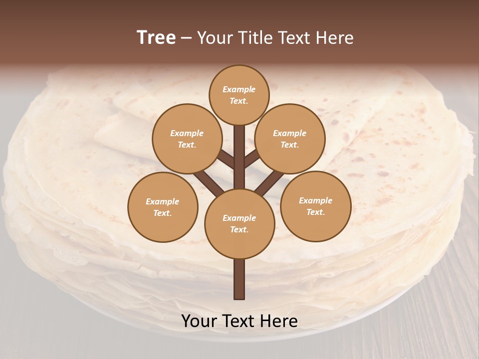 Crepe Homemade Rustic PowerPoint Template