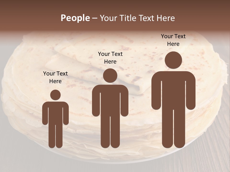 Crepe Homemade Rustic PowerPoint Template