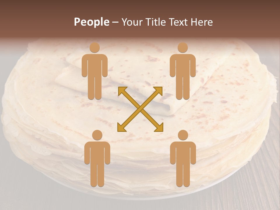 Crepe Homemade Rustic PowerPoint Template