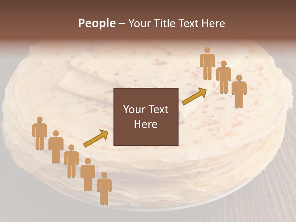 Crepe Homemade Rustic PowerPoint Template