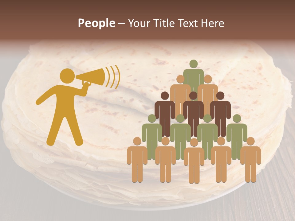 Crepe Homemade Rustic PowerPoint Template