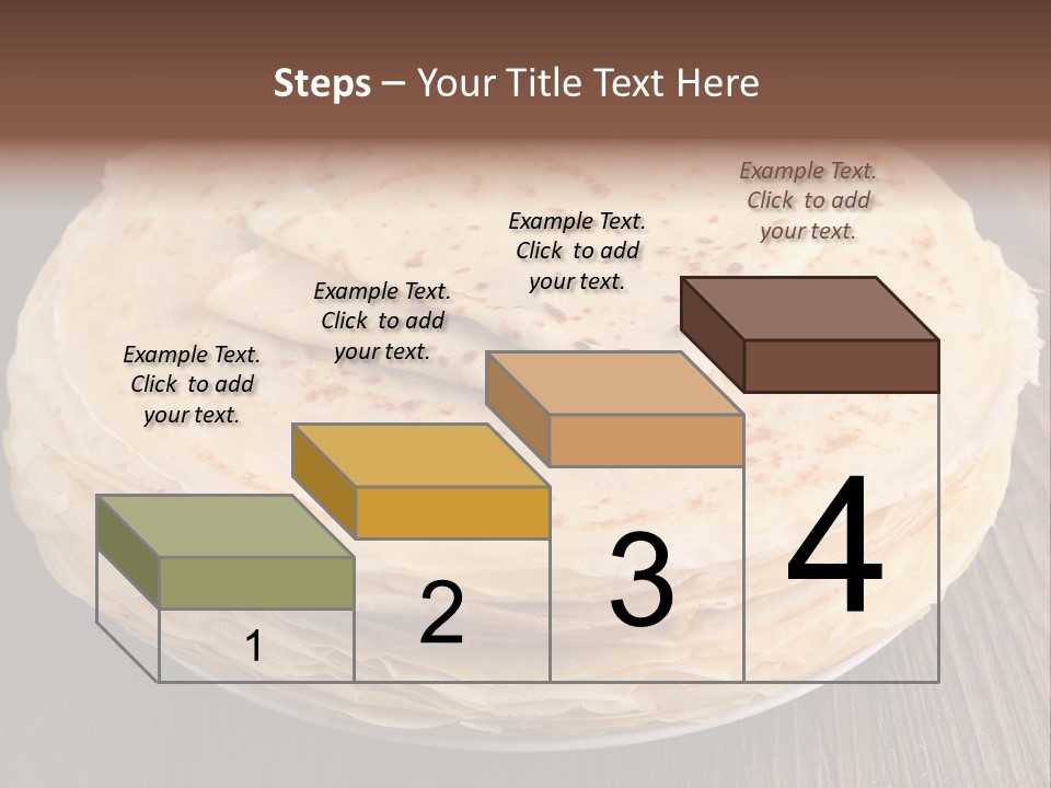 Crepe Homemade Rustic PowerPoint Template