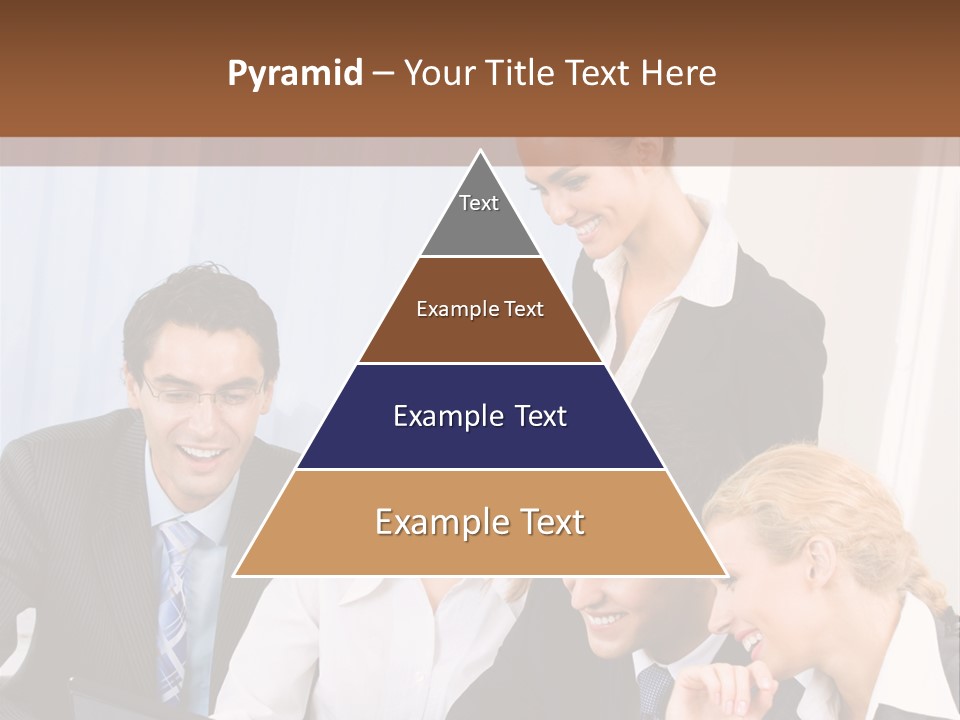 Teamwork Businessman Presentation PowerPoint Template