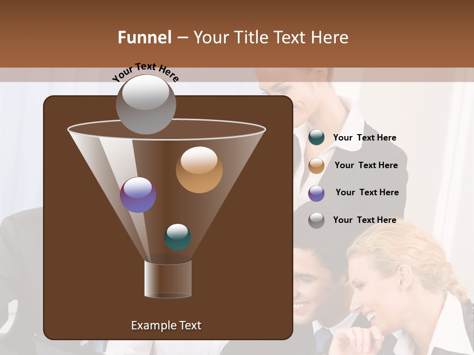 Teamwork Businessman Presentation PowerPoint Template