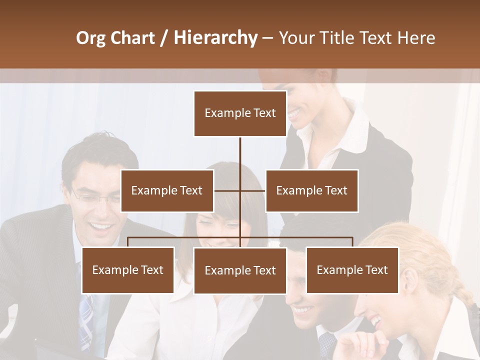 Teamwork Businessman Presentation PowerPoint Template