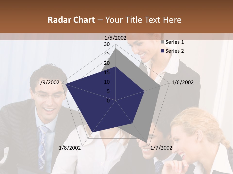 Teamwork Businessman Presentation PowerPoint Template