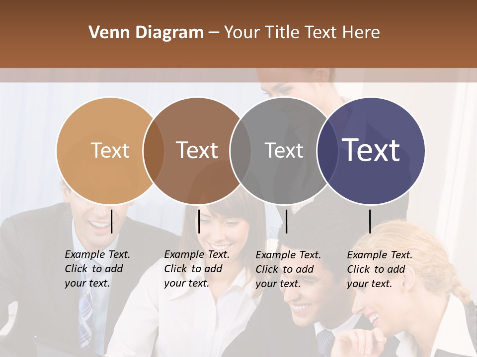 Teamwork Businessman Presentation PowerPoint Template