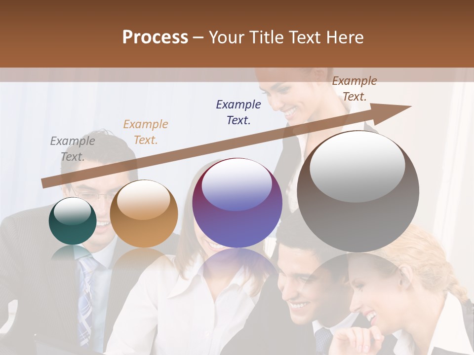 Teamwork Businessman Presentation PowerPoint Template