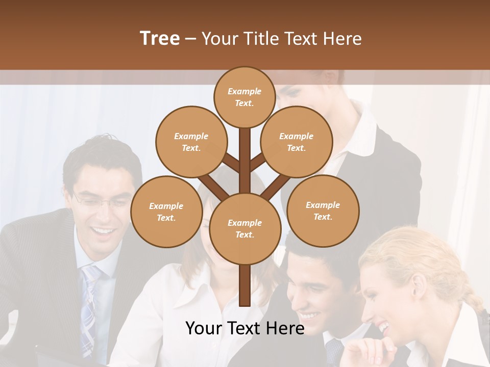 Teamwork Businessman Presentation PowerPoint Template