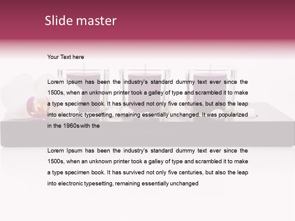 Relax Pebble White PowerPoint Template