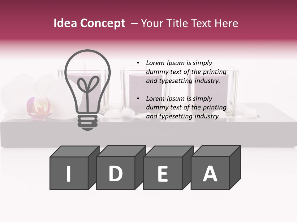 Relax Pebble White PowerPoint Template