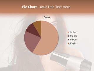 Hands Long Hairdresser PowerPoint Template