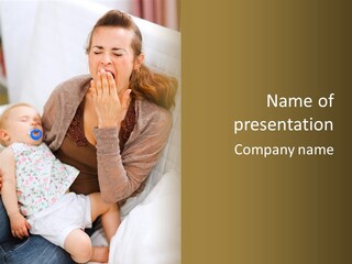 Mama House Interior PowerPoint Template