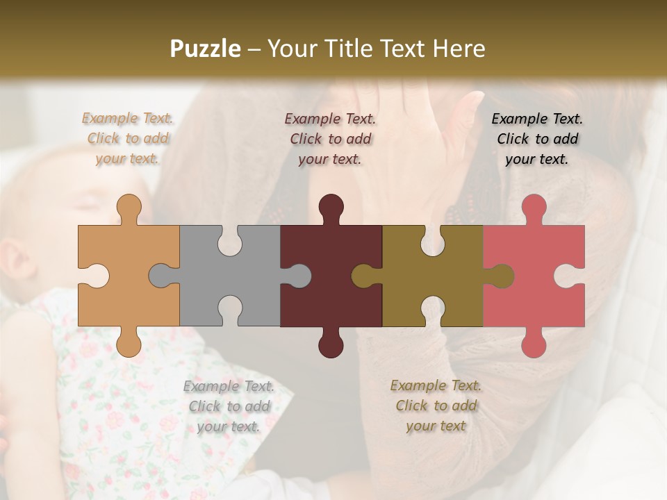 Mama House Interior PowerPoint Template