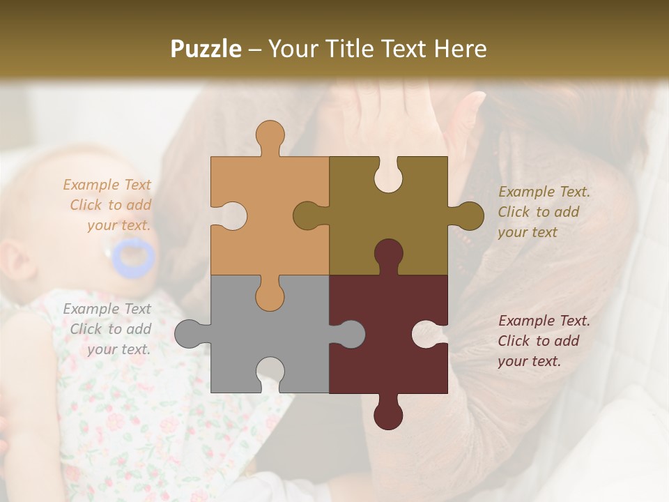 Mama House Interior PowerPoint Template