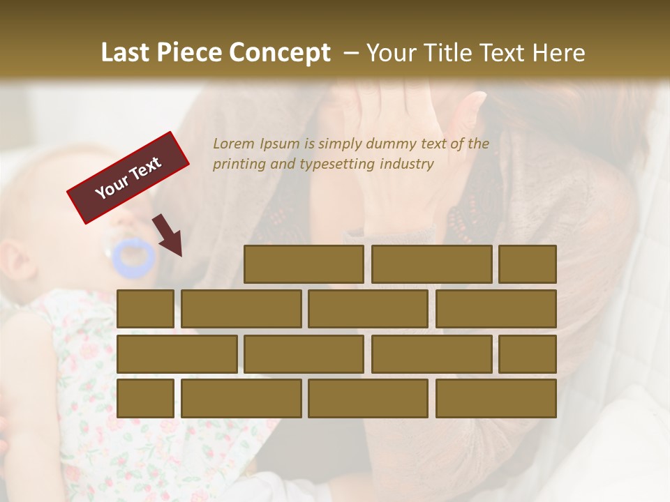 Mama House Interior PowerPoint Template