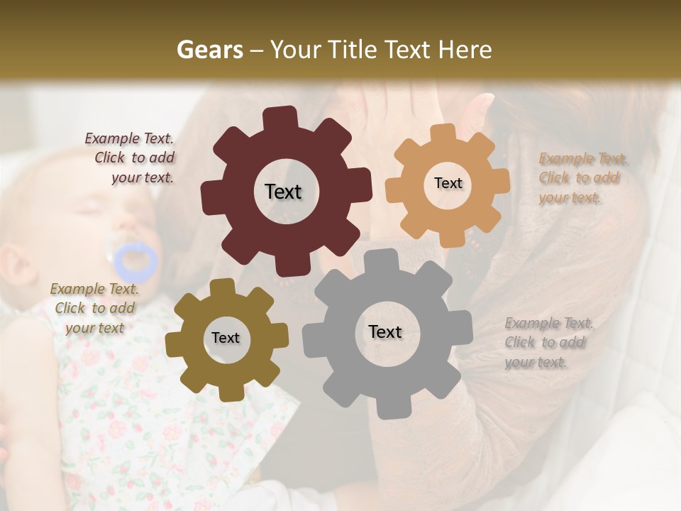 Mama House Interior PowerPoint Template