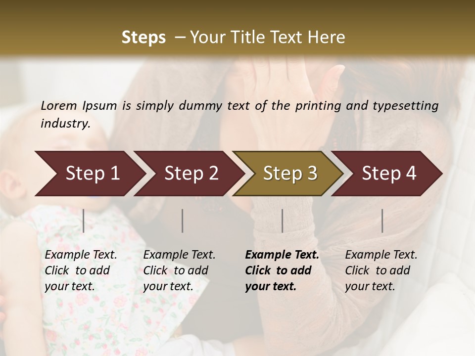 Mama House Interior PowerPoint Template