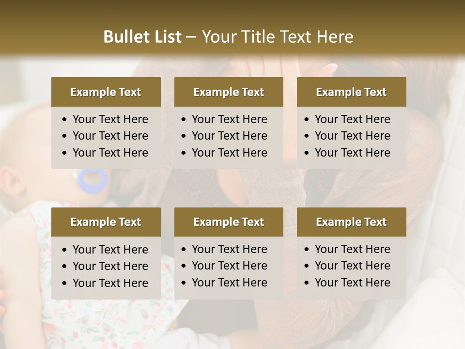 Mama House Interior PowerPoint Template