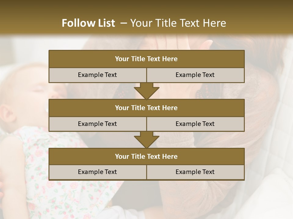 Mama House Interior PowerPoint Template