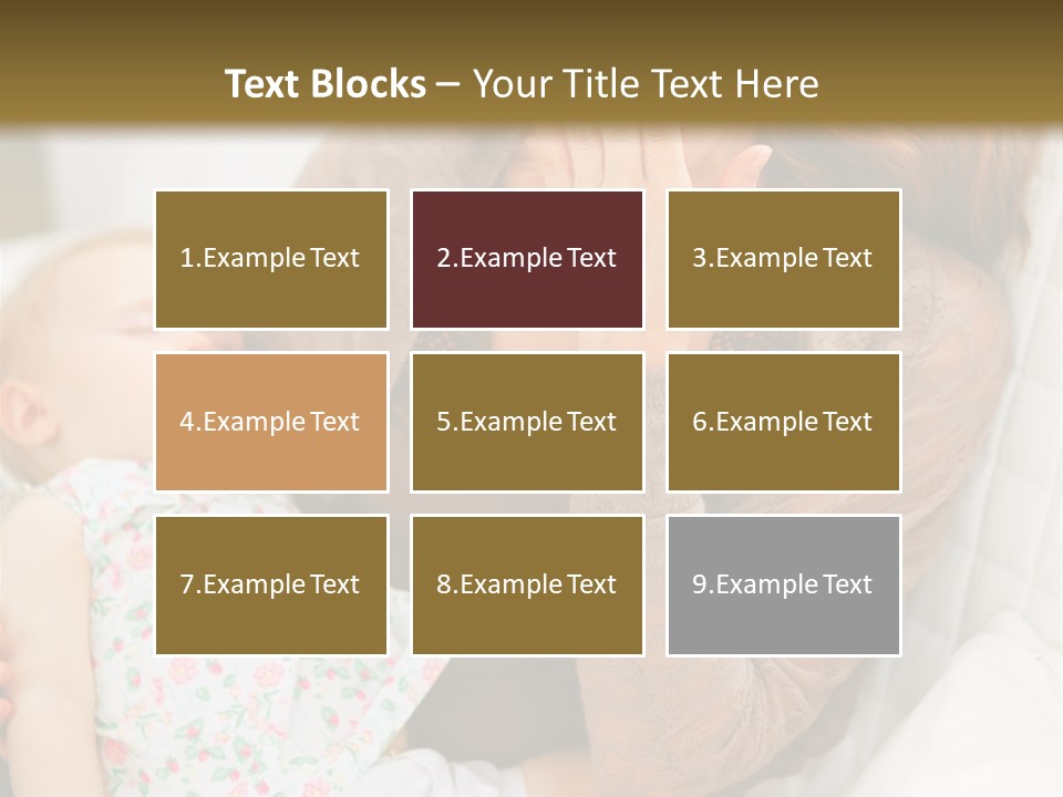 Mama House Interior PowerPoint Template