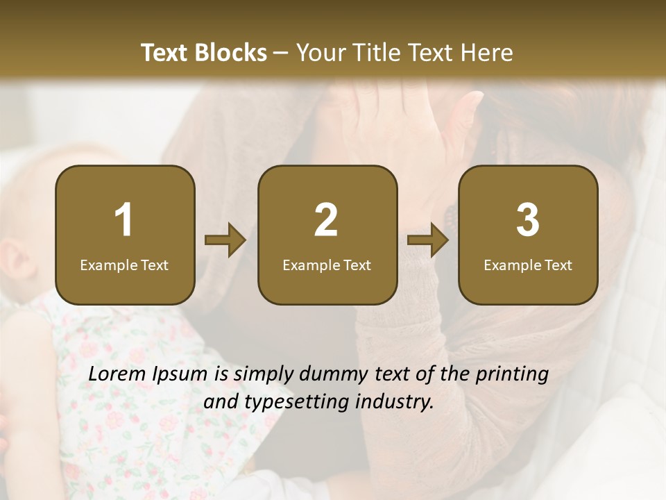 Mama House Interior PowerPoint Template