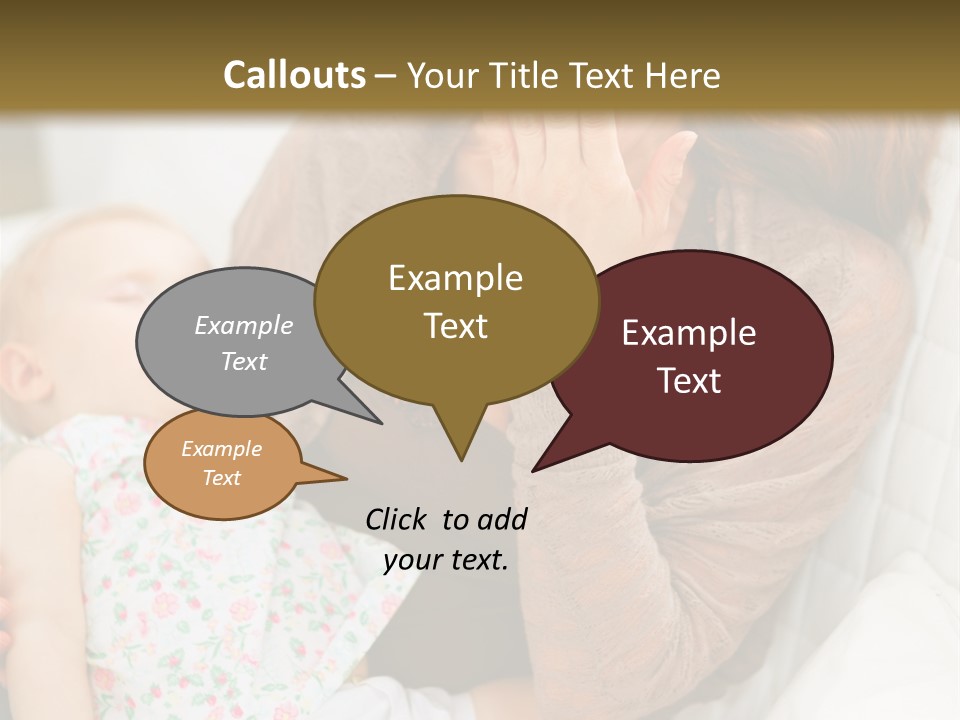 Mama House Interior PowerPoint Template