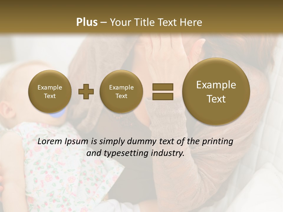 Mama House Interior PowerPoint Template