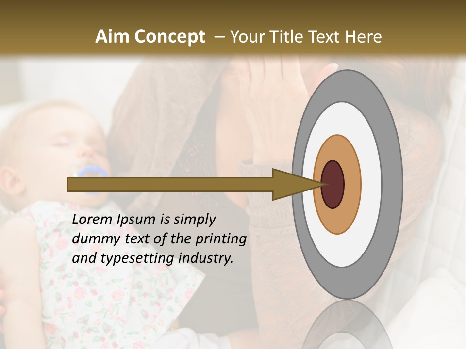 Mama House Interior PowerPoint Template