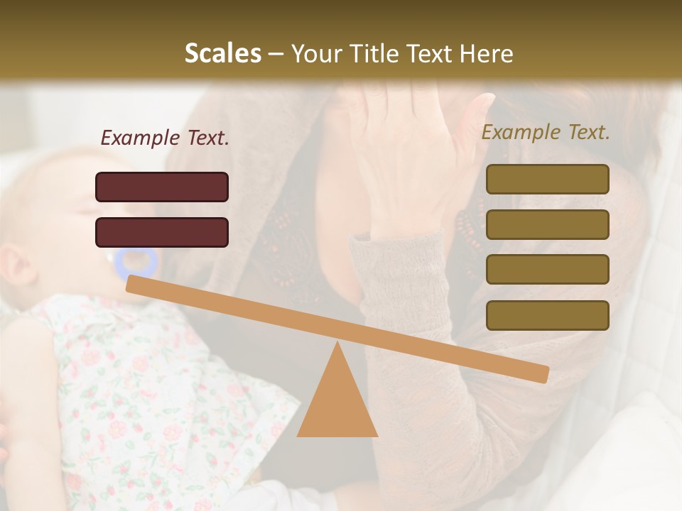 Mama House Interior PowerPoint Template