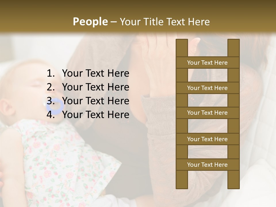 Mama House Interior PowerPoint Template