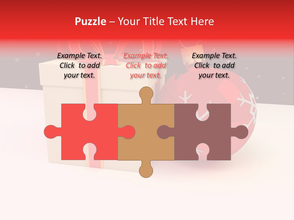 Snow Home Turkey PowerPoint Template