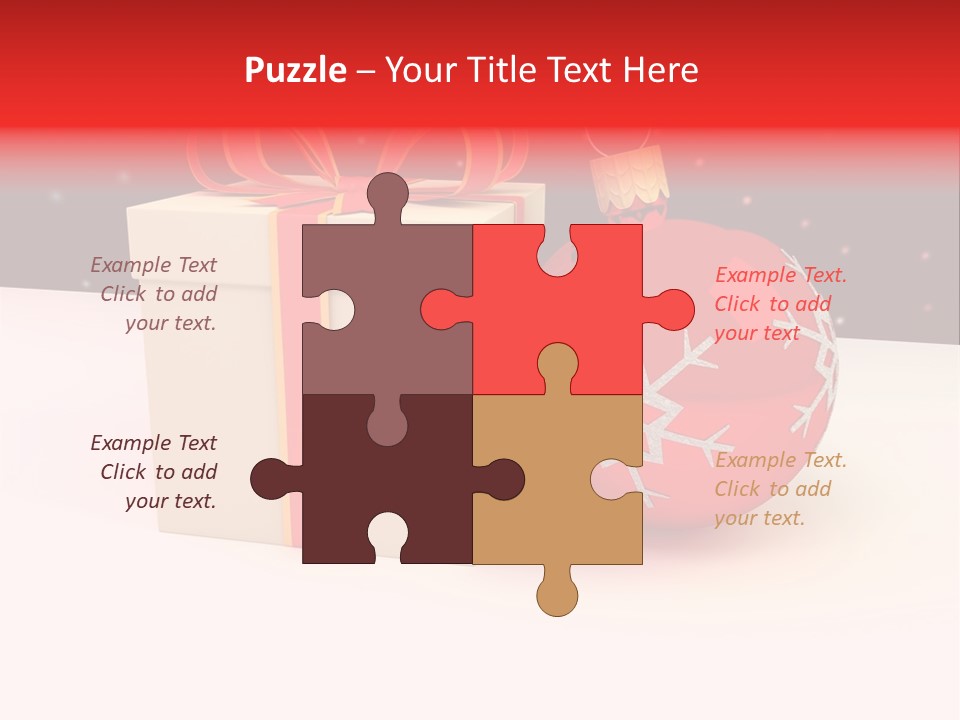 Snow Home Turkey PowerPoint Template