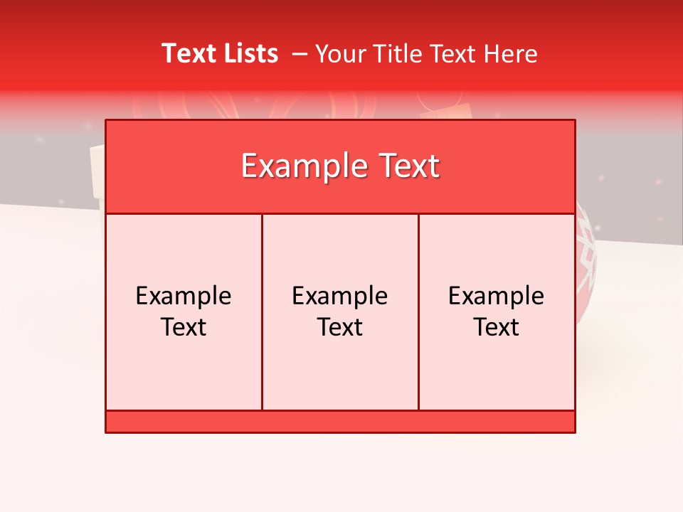 Snow Home Turkey PowerPoint Template