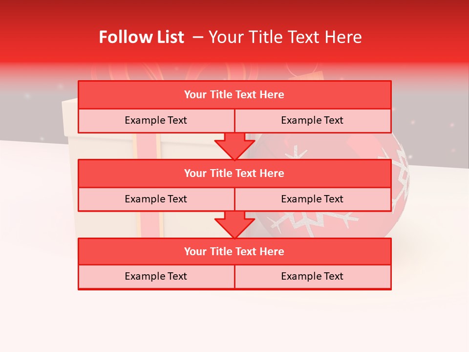 Snow Home Turkey PowerPoint Template