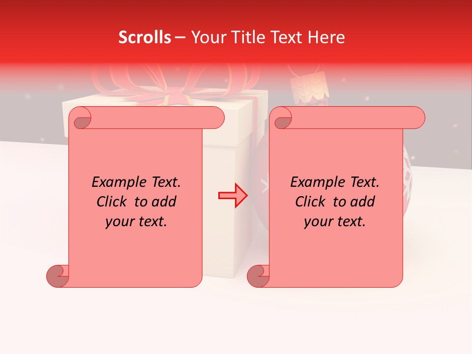 Snow Home Turkey PowerPoint Template