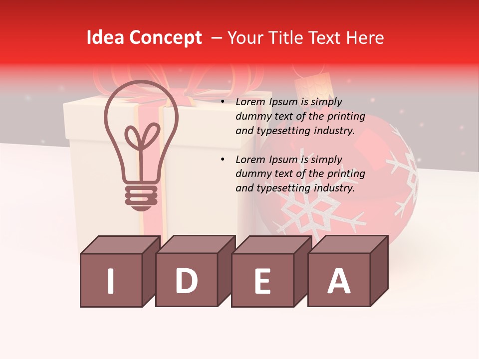 Snow Home Turkey PowerPoint Template