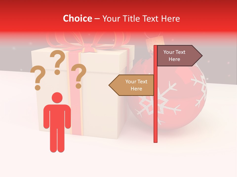 Snow Home Turkey PowerPoint Template