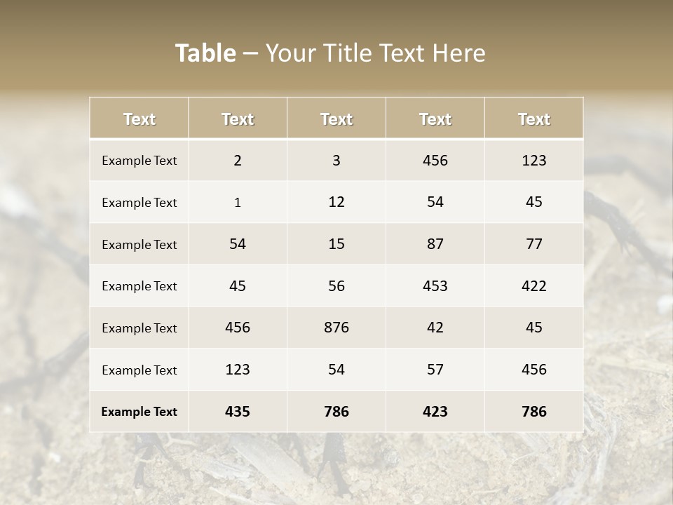 Wildlife Closeup Imago PowerPoint Template