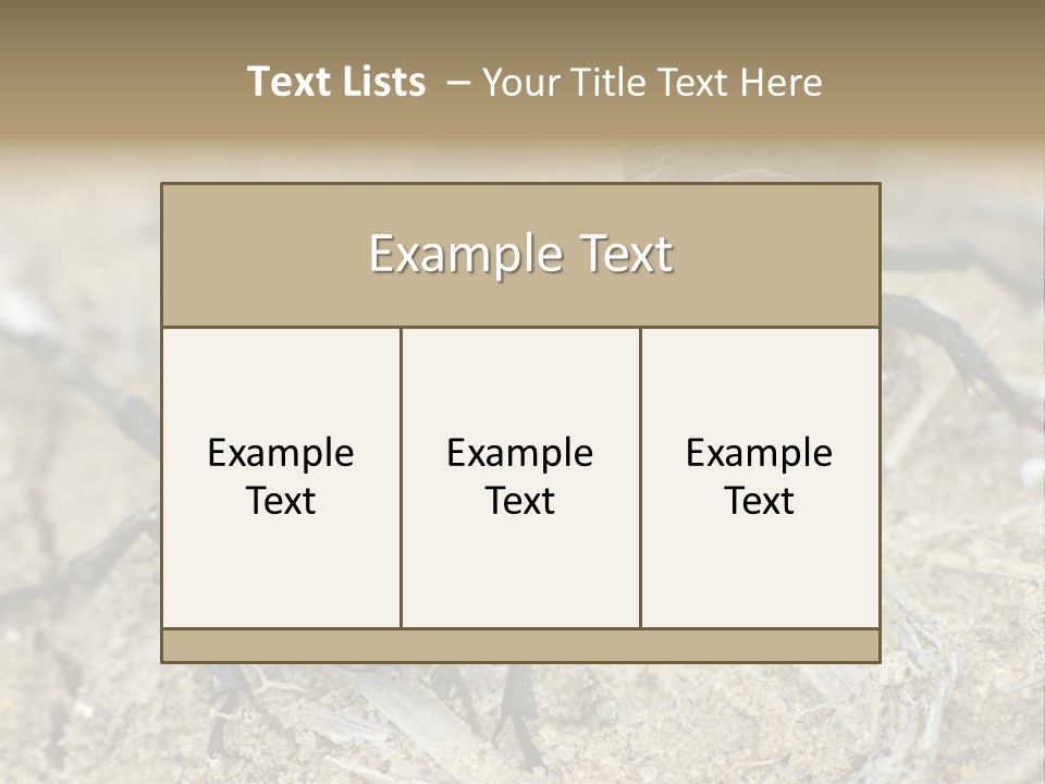 Wildlife Closeup Imago PowerPoint Template