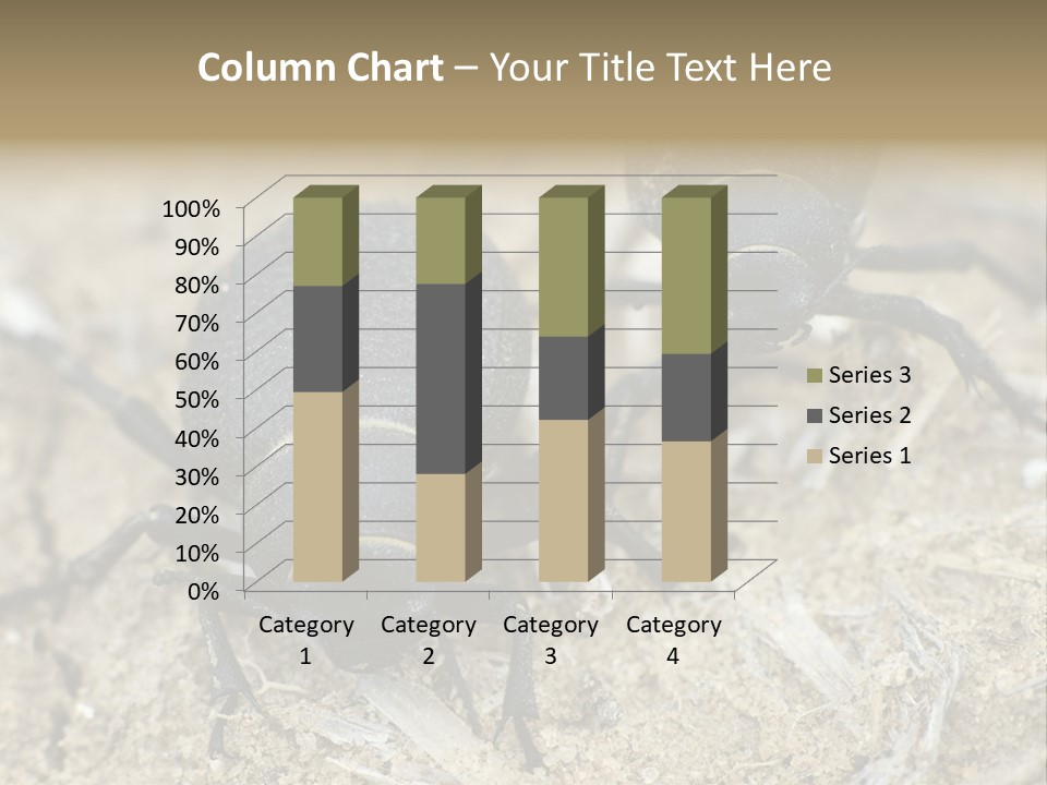 Wildlife Closeup Imago PowerPoint Template