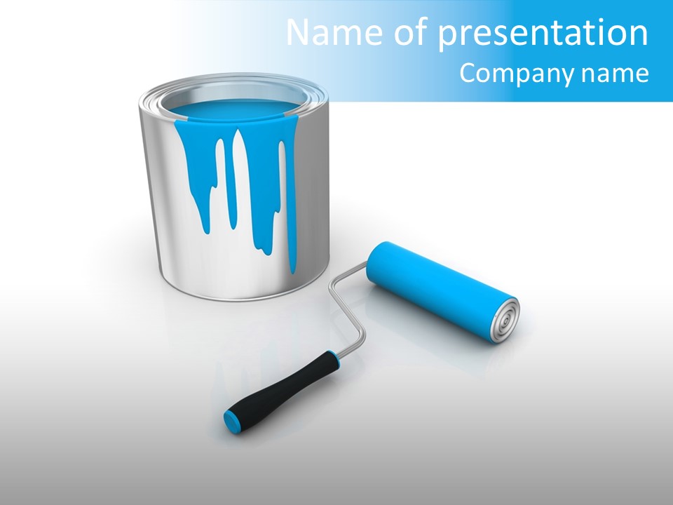 Colors Latex Renovation PowerPoint Template