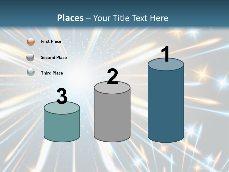 Illustration Light Rave PowerPoint Template