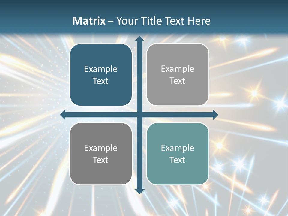 Illustration Light Rave PowerPoint Template
