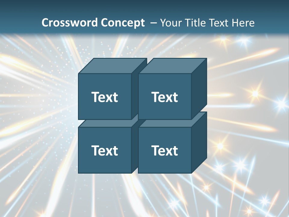 Illustration Light Rave PowerPoint Template