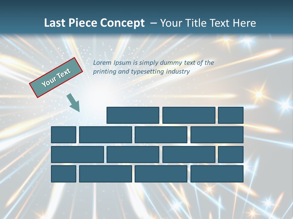 Illustration Light Rave PowerPoint Template