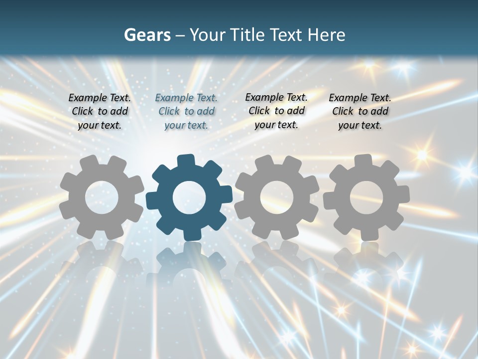 Illustration Light Rave PowerPoint Template